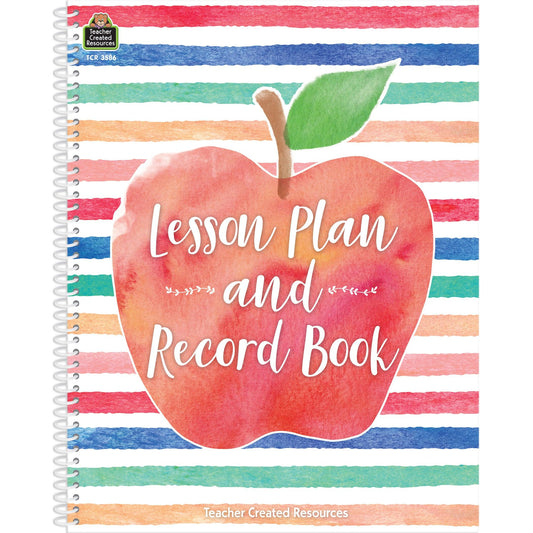 Watercolor Lesson Plan and Record Book - Loomini