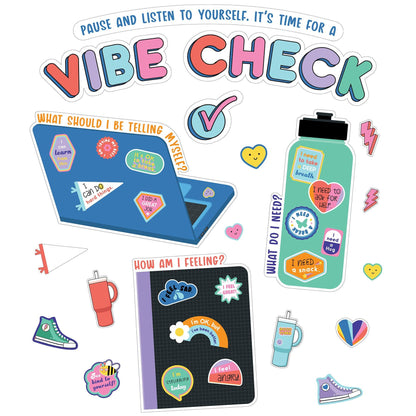 We Stick Together Vibe Check Bulletin Board Set - Loomini