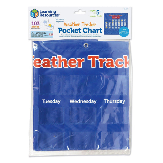 Weather Tracker Pocket Chart - Loomini