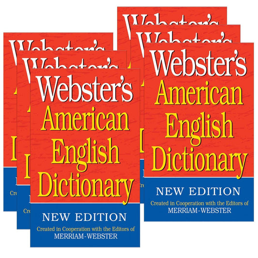 Webster's American English Dictionary, Pack of 6 - Loomini