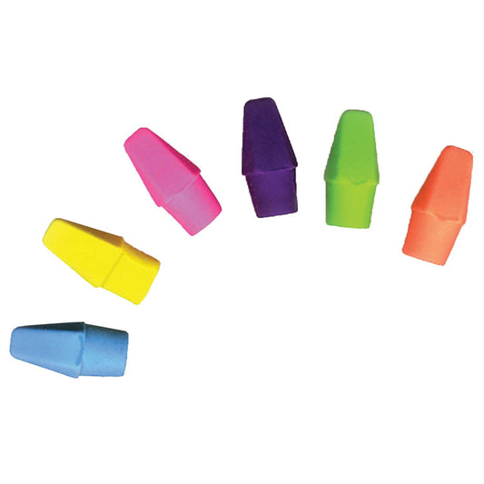 Wedgecap Erasers, Pack of 144 - Loomini