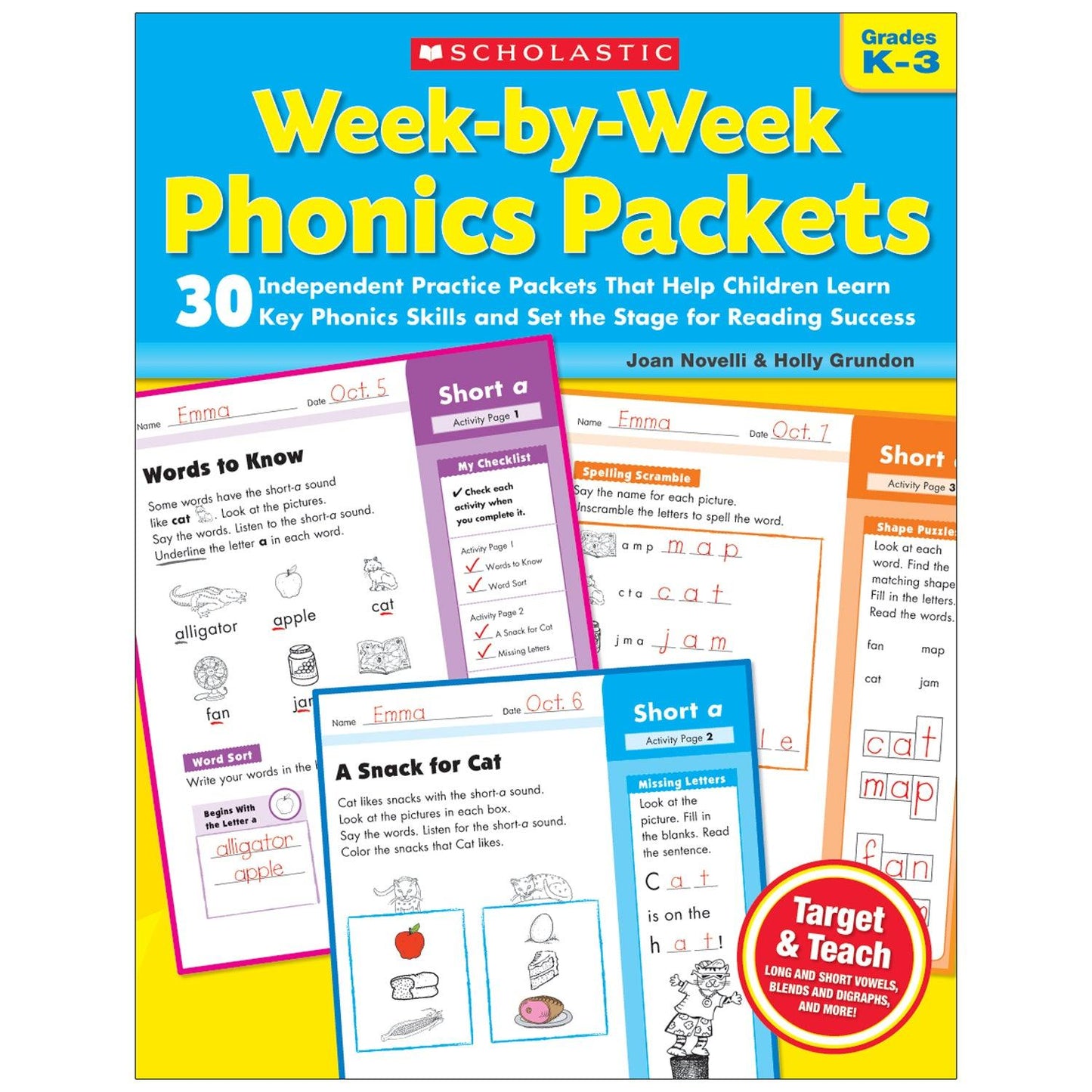 Week-By-Week Phonics Packets - Loomini