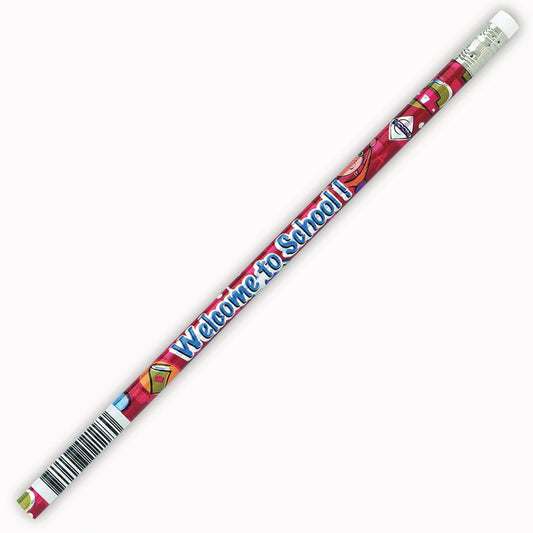 Welcome to School! Pencil, Pack of 144 - Loomini