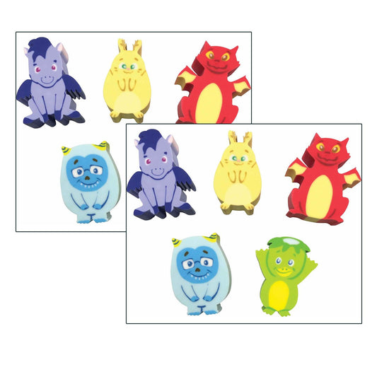 Whatsits™ Collectable Erasers Mystery Packs: Fantasy Friends, 20 Per Set, 2 Sets - Loomini