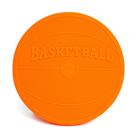 Wiggle Seat Sensory Cushion, Orange Basketball - Loomini