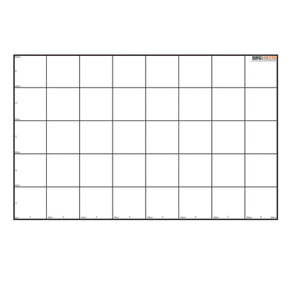 Wonder League Robotics Competition Grid Mat, 150cm x 240cm with 30cm Grid - Loomini