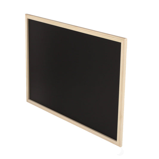 Wood Framed Chalk Board, 24" x 36" - Loomini
