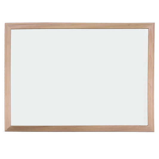 Wood Framed Magnetic Dry Erase Board, 24" x 36" - Loomini