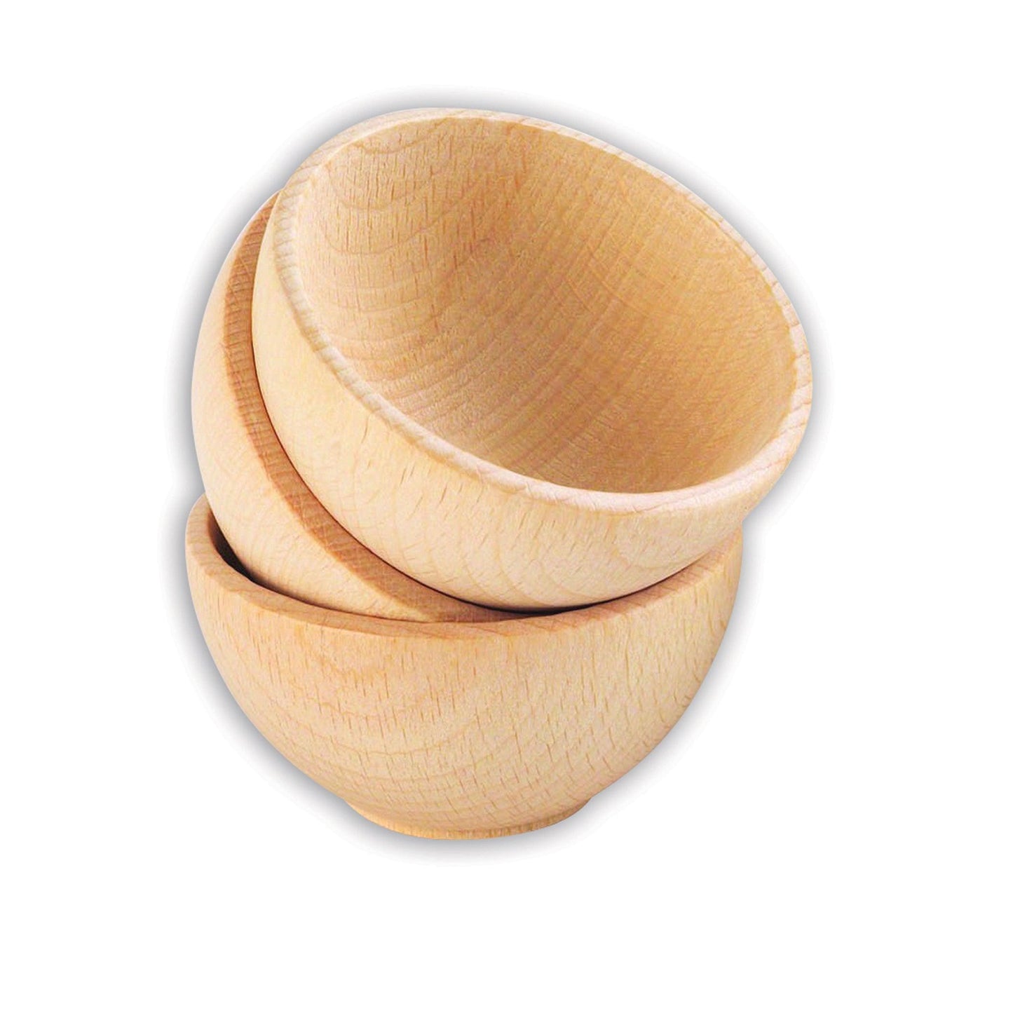 Wooden Bowls - Set of 3 - Loomini