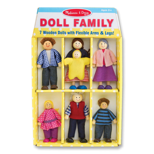 Wooden Doll Family - Loomini