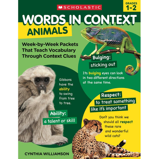 Words In Context: Animals, Grades 1-2 - Loomini