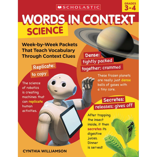 Words In Context: Science, Grades 3-4 - Loomini