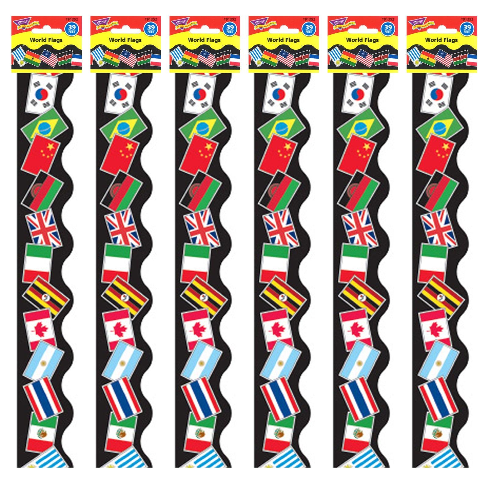 World Flags Terrific Trimmers®, 39 Feet Per Pack, 6 Packs - Loomini