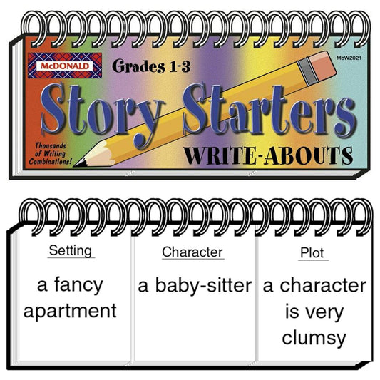 Write-Abouts Story Starters, Pack of 2 - Loomini