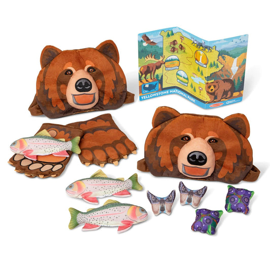 Yellowstone Grizzly Bear Game Play Set - Loomini