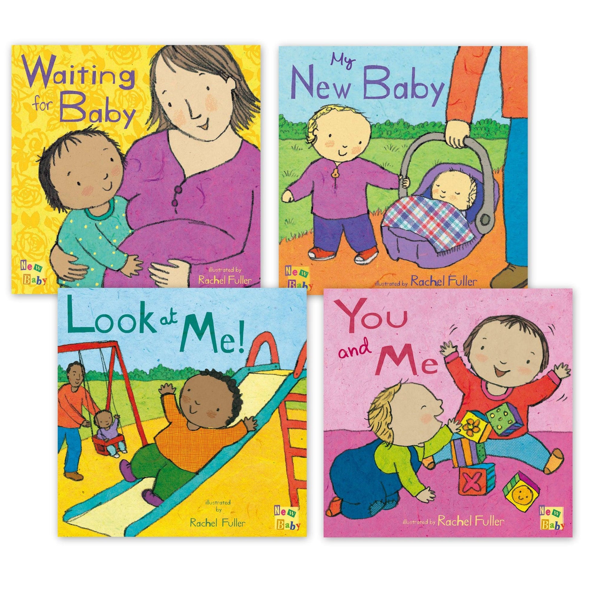 You and Me Board Book Set, Set of 4 - Loomini